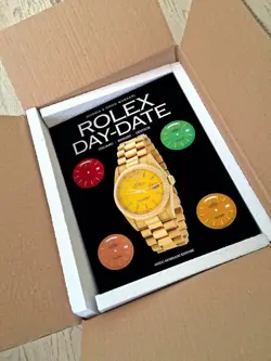 The Rolex Day-Date indicates the date and the day_ book written by Mondani_