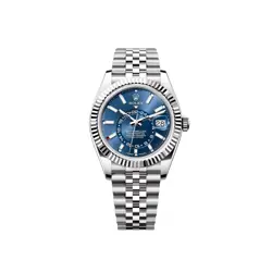 ROLEX SKY-DWELLER 42MM 336934 BRIGHT BLUE JUBILEE