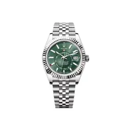 ROLEX SKY-DWELLER 42MM 336934 MINT GREEN JUBILEE