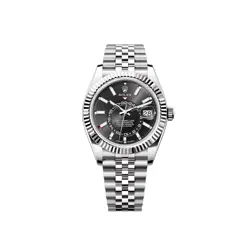 ROLEX SKY-DWELLER 42MM 336934 BRIGHT BLACK JUBILEE