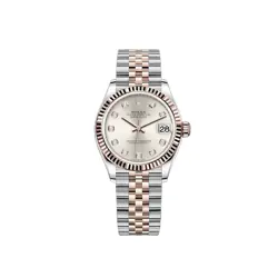 ROLEX DATEJUST 31MM 278271 SILVER DIAMOND-SET JUBILEE