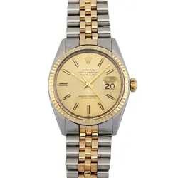 ROLEX 16013 DATEJUST 36 TWO TONE CHAMPAGNE DIAL 36MM 1979
