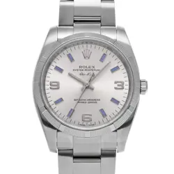 ROLEX AIR-KING 114210 SILVER WATCH 670753
