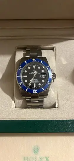 DIAL BLUE BEZELTEXT