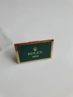 100% GENUINE ROLEX 'NEW' WATCH BRASS DEALER WATCH PLAQUE