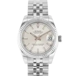 2008 ROLEX DATEJUST 31, 178274, STEEL & GOLD, SILVER DIAL, JUBILEE BRACELET, ...