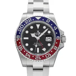 NEW 2025 ROLEX GMT-MASTER II 126710BLRO OYSTER BRACELET WITH RED AND BLUE BEZEL