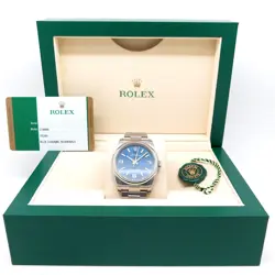Rolex 116000 Oyster Perpetual with Blue Dial