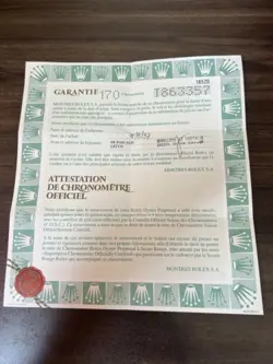 GUARANTEE PAPER YEAR