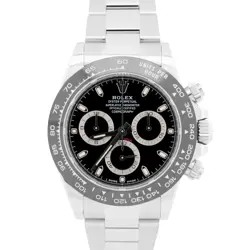 MINT 2022 PAPERS ROLEX DAYTONA COSMOGRAPH 116500LN CERAMIC BLACK 40MM WATCH BOX