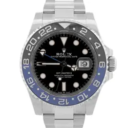 2024 NEW PAPERS ROLEX GMT-MASTER II BATMAN BLUE OYSTER 40MM 126710 BLNR BOX
