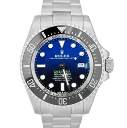 ROLEX SEA-DWELLER DEEPSEA 126660 JAMES CAMERON BLUE STAINLESS STEEL WATCH 44MM