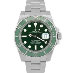 ROLEX SUBMARINER DATE HULK GREEN 40MM WATCH CERAMIC STAINLESS 116610 LV BOX