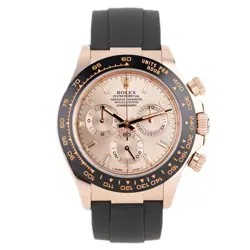 ROLEX COSMOGRAPH DAYTONA ROSE GOLD CHAMPAGNE DIAL OYSTERFLEX 40MM 116515LN