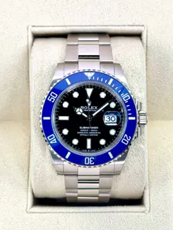 NEW 2022 ROLEX SUBMARINER “COOKIE MONSTER ” 41MM 126619LB WHITE GOLD BLACK DIAL