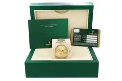Rolex 41MM Datejust 18K YG/SS Twotone 116333 Champagne Dial w/ Card