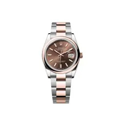 ROLEX DATEJUST 36MM 126201 CHOCOLATE OYSTER