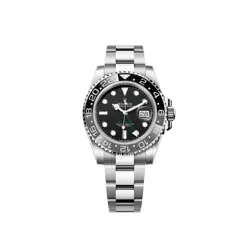 ROLEX GMT-MASTER II 40MM 126710GRNR BLACK OYSTER