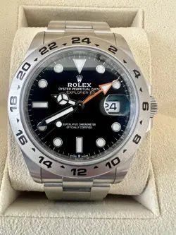 2021 ROLEX EXPLORER II 226570 BLACK DIAL