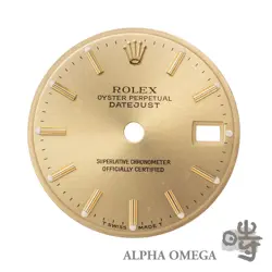 ROLEX DATEJUST CHAMPAGNE GOLD DIAL REF.69173 TRITIUM USED VINTAGE FROM JAPAN