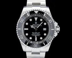 ROLEX 126660 SEA DWELLER DEEP SEA SS BLACK DIAL