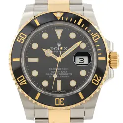 AUTHENTIC ROLEX SUBMARINER DATE 116613LN SSXYG AUTOMATIC #RANDOM  #270-004-03...