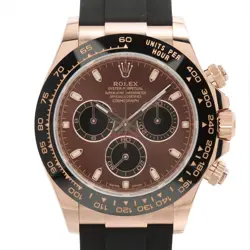 ROLEX COSMOGRAPH DAYTONA 116515LN PG PG & RUBBER AT CHOCOLATE-FACE