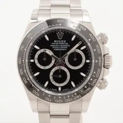 ROLEX COSMOGRAPH DAYTONA 126500LN SS SS AT BLACK DIAL 2 EXTRA LINKS