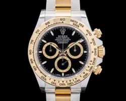 ROLEX 126503 DAYTONA BLACK DIAL 18K YELLOW GOLD / SS 2025