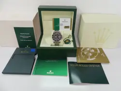 ROLEX SS SUBMARINER CERAMIC DATE 116610 40MM WITH BOX/PAPERS