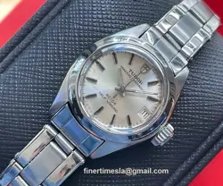 TUDOR CASED BY ROLEX PRINCESS OYSTERDATE VINTAGE WOMEN'S RIVETED BRACELET 1970'S