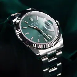 41 GREEN FLUTED