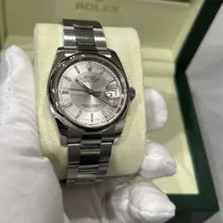 SILVER TWO-TONE DIAL