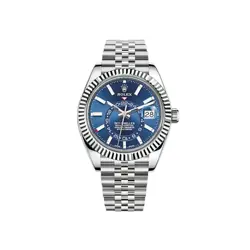 ROLEX SKY-DWELLER 42MM 326934 BRIGHT BLUE JUBILEE