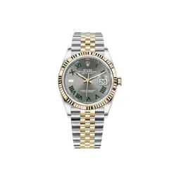 ROLEX DATEJUST 36MM 126233 SLATE ROMAN JUBILEE