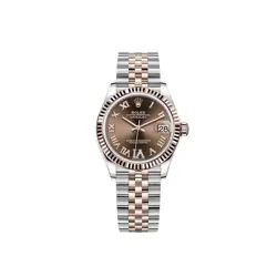 ROLEX DATEJUST 31MM 278271 CHOCOLATE ROMAN DIAMOND-SET JUBILEE