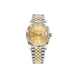 ROLEX DATEJUST 36MM 126233 CHAMPAGNE JUBILEE