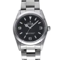 ROLEX EXPLORER 14270 BLACK WATCH 670103