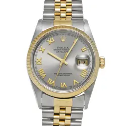 ROLEX DATEJUST 16233 GRAY WATCH 671404