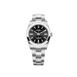 ROLEX OYSTER PERPETUAL 34MM 124200 BLACK OYSTER