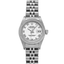 ROLEX DATEJUST 79174 WHITE WATCH 671009