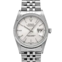 ROLEX DATEJUST 16234 SILVER WATCH 671067