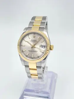 Rolex Datejust Ladies 31mm 178273 Silver Dial Fluted 18ct Yellow Gold Oyster