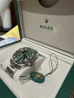 ROLEX STARBUCKS SUBMARINER 126610LV COMPLETE SET BOX & PAPERS