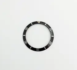 TRITIUM ROLEX SUBMARINER BEZEL INSERT IN BLACK AND SILVER, REF# 16610
