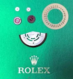 ROLEX DATEJUST CALENDAR DISC 2235 CALIBER + ROTOR AND REVERSING WHEELS ROLEX