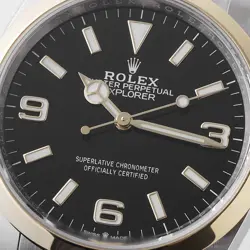 ROLEX EXPLORER 36 124273 BLACK RANDOM NUMBER SECOND HAND MENS