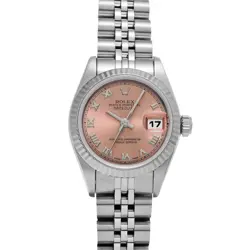 ROLEX DATEJUST 69174 PINK WATCH 671358