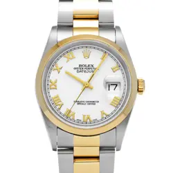 ROLEX DATEJUST 16203 WHITE WATCH 669927