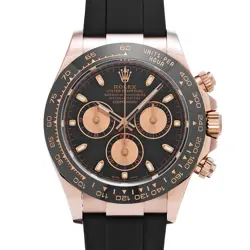 ROLEX COSMOGRAPH DAYTONA 116515LN BLACK/PINK WATCH 672447